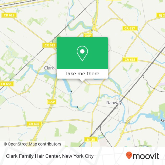 Clark Family Hair Center map