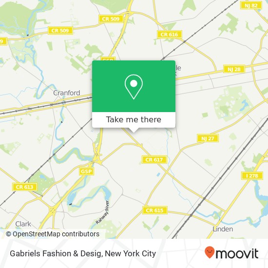 Mapa de Gabriels Fashion & Desig