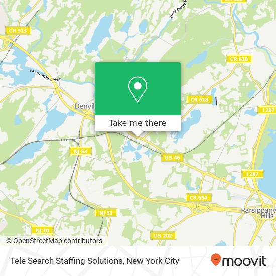 Tele Search Staffing Solutions map