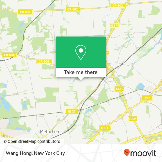 Wang Hong map