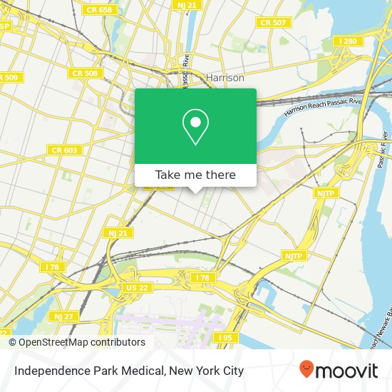 Independence Park Medical map