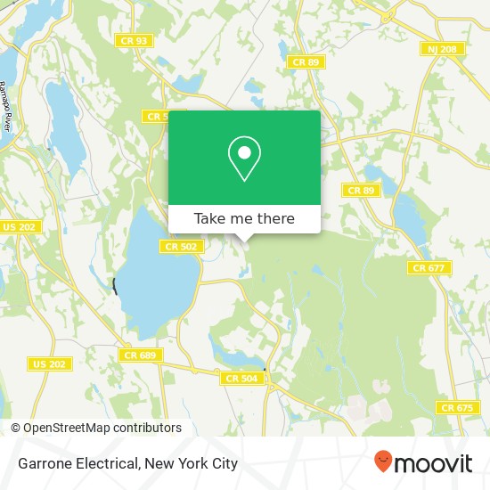 Garrone Electrical map