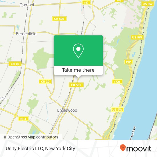 Unity Electric LLC map