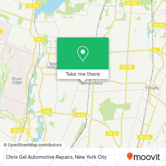Mapa de Chris Gel Automotive Repairs
