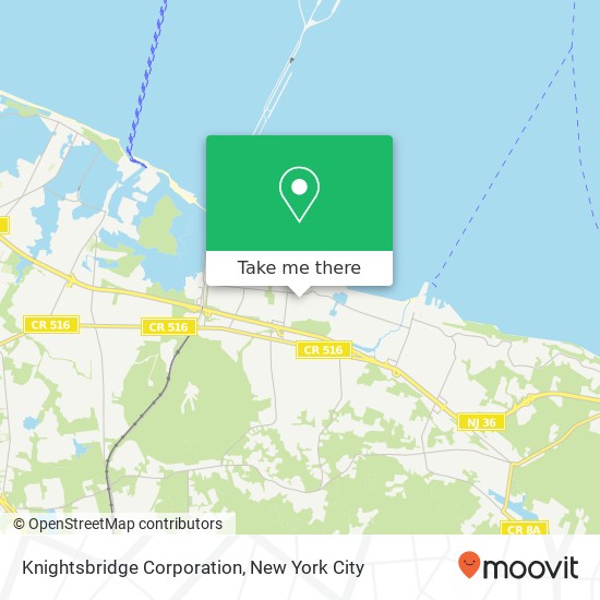 Knightsbridge Corporation map