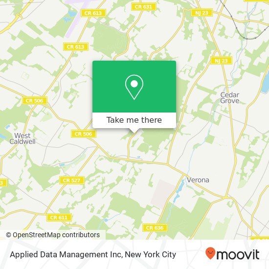 Applied Data Management Inc map