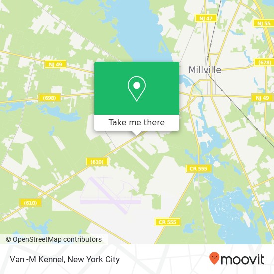 Van -M Kennel map