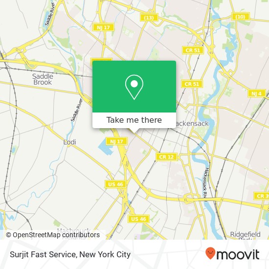 Surjit Fast Service map