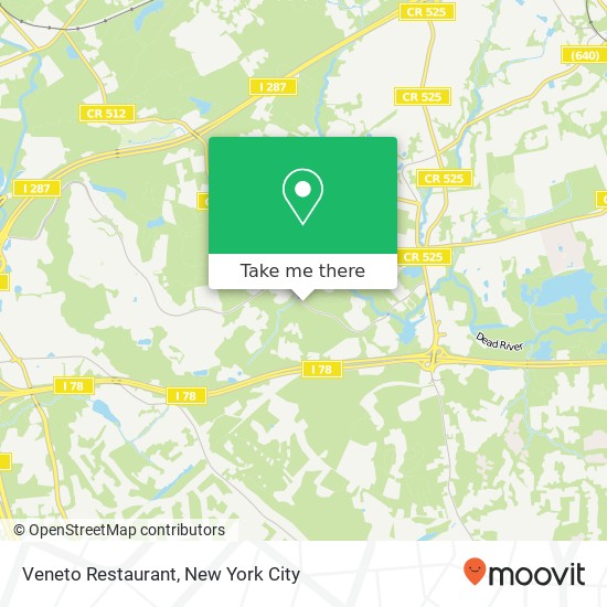 Veneto Restaurant map