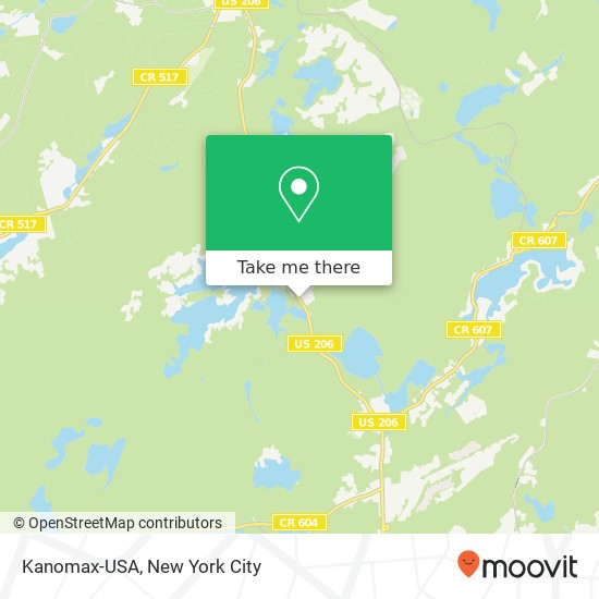 Kanomax-USA map