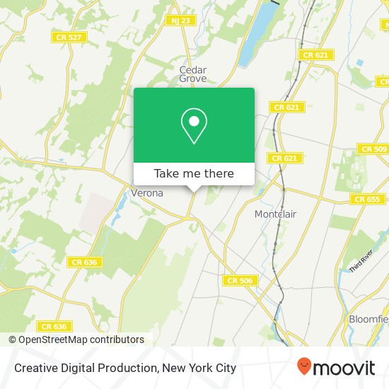 Mapa de Creative Digital Production