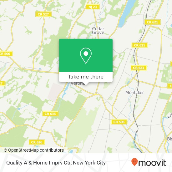 Quality A & Home Imprv Ctr map