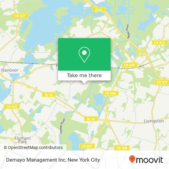 Mapa de Demayo Management Inc