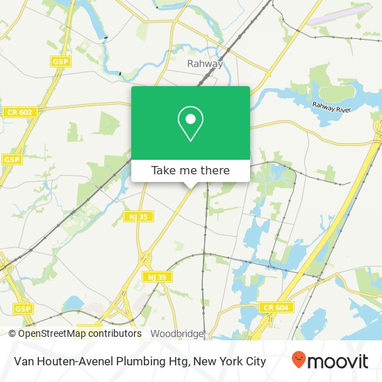 Mapa de Van Houten-Avenel Plumbing Htg