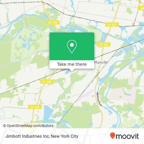 Jimbott Industries Inc map