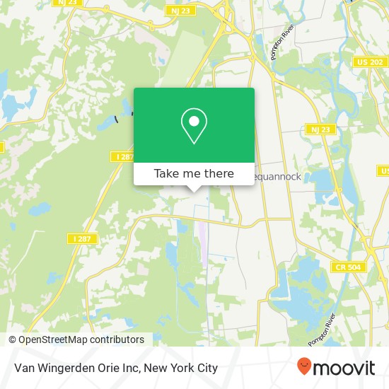 Mapa de Van Wingerden Orie Inc