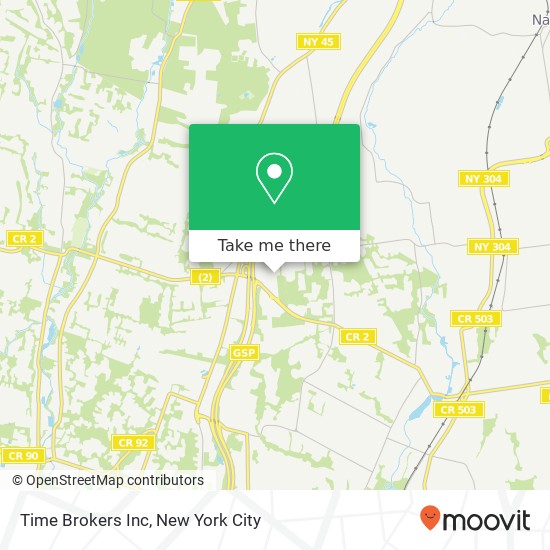 Mapa de Time Brokers Inc