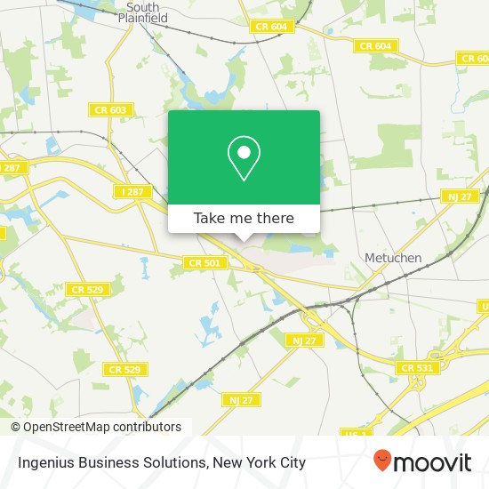 Mapa de Ingenius Business Solutions