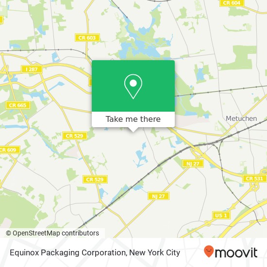 Equinox Packaging Corporation map