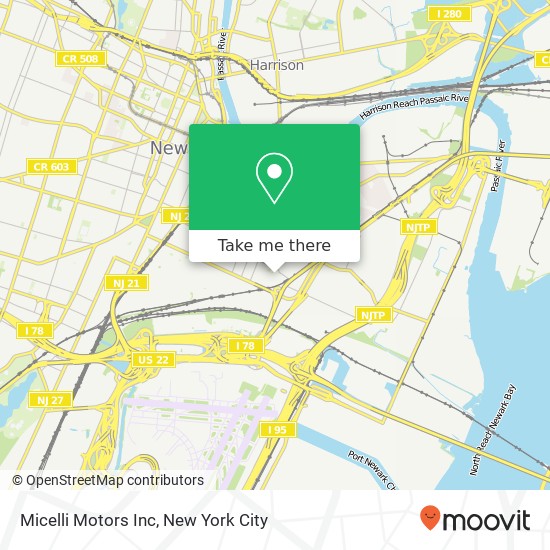 Mapa de Micelli Motors Inc