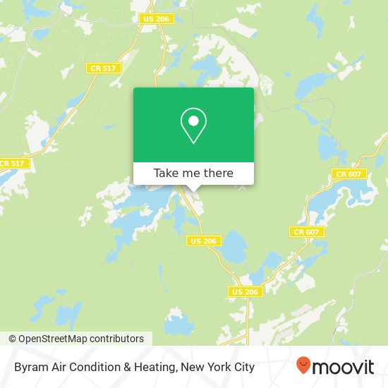 Byram Air Condition & Heating map