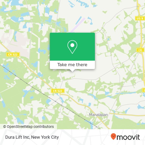 Dura Lift Inc map