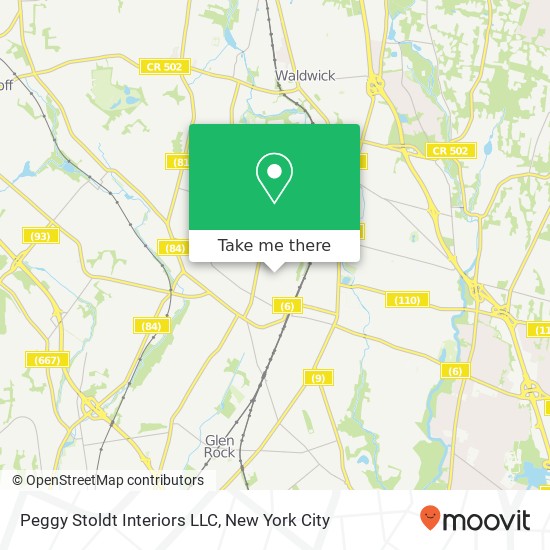 Peggy Stoldt Interiors LLC map