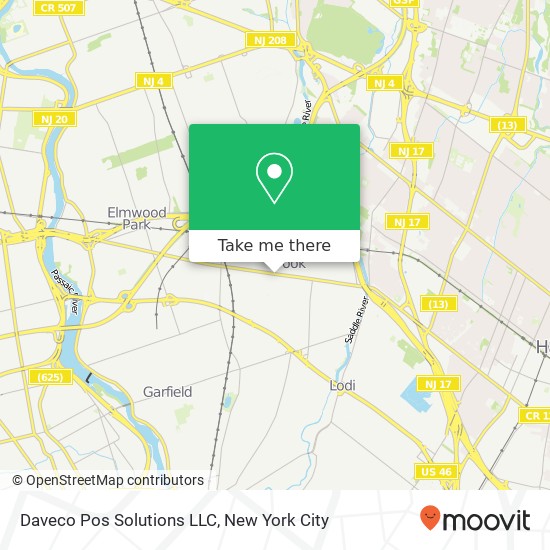 Daveco Pos Solutions LLC map