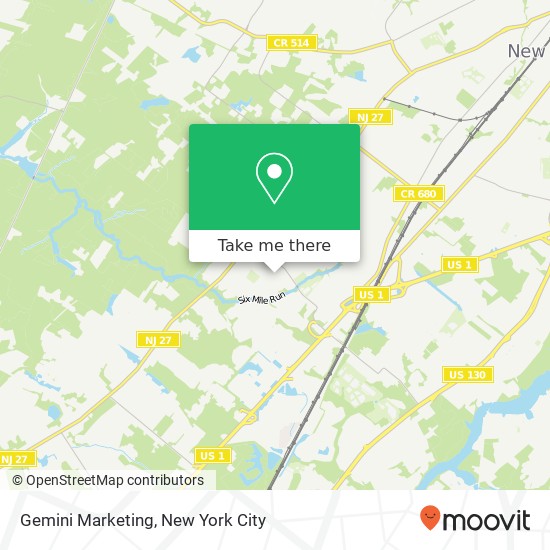 Gemini Marketing map