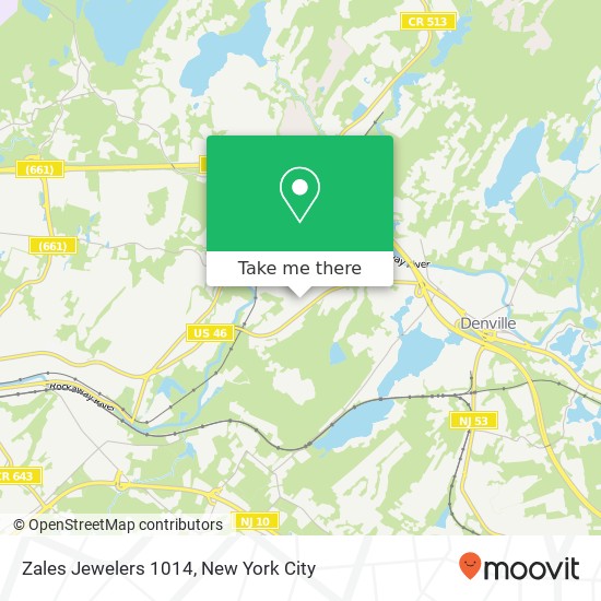 Zales Jewelers 1014 map