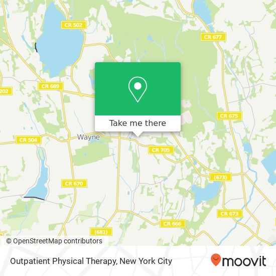 Mapa de Outpatient Physical Therapy