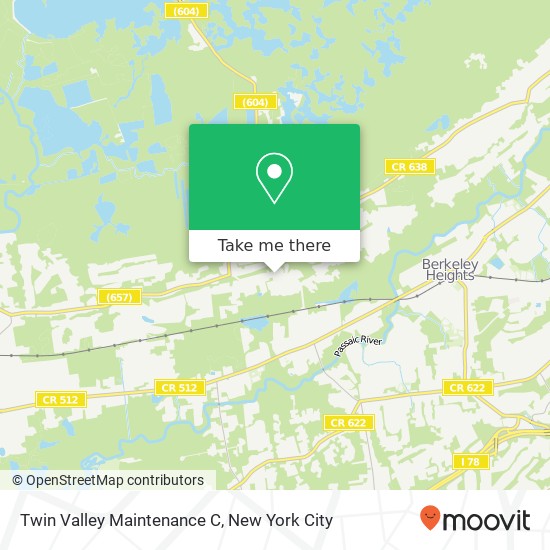 Mapa de Twin Valley Maintenance C