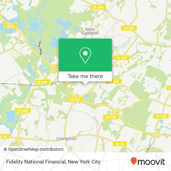 Mapa de Fidelity National Financial