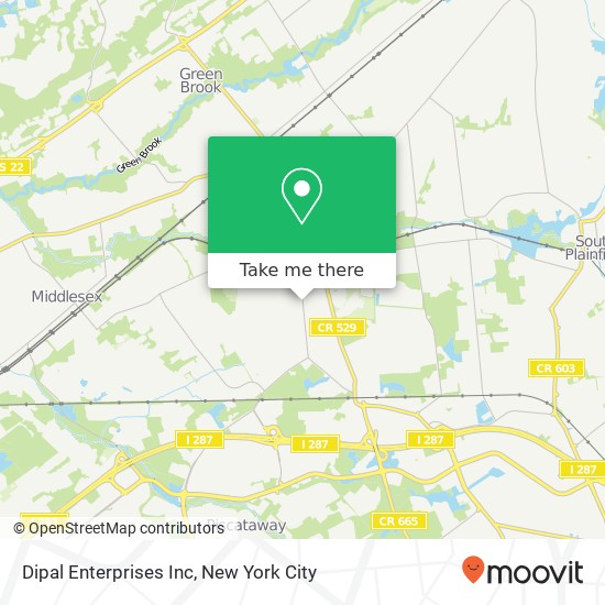 Dipal Enterprises Inc map
