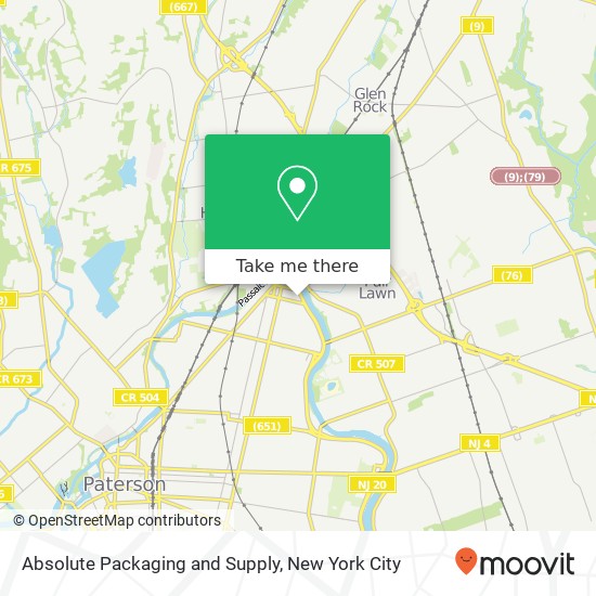 Mapa de Absolute Packaging and Supply