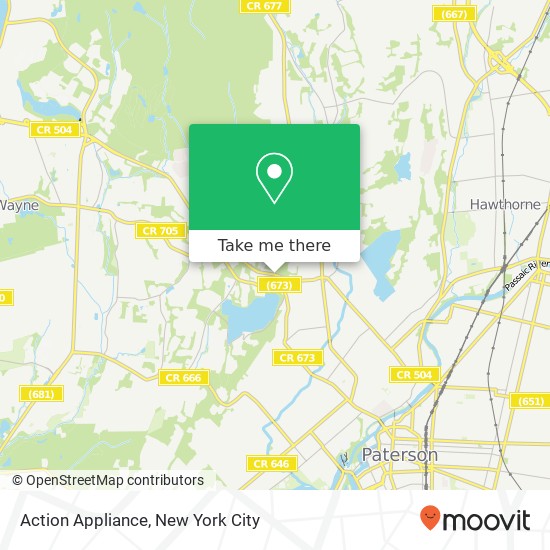 Action Appliance map