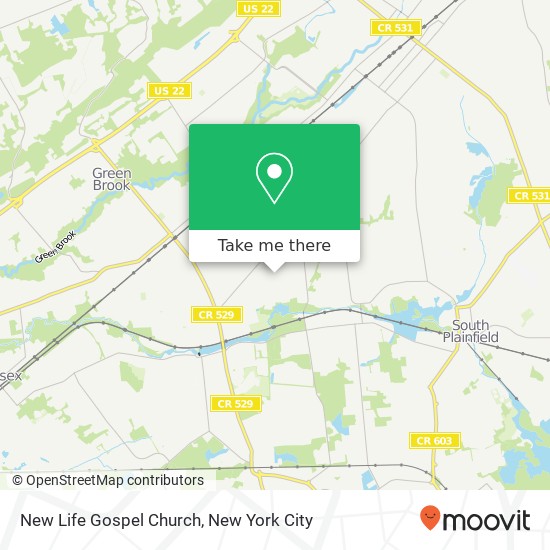Mapa de New Life Gospel Church