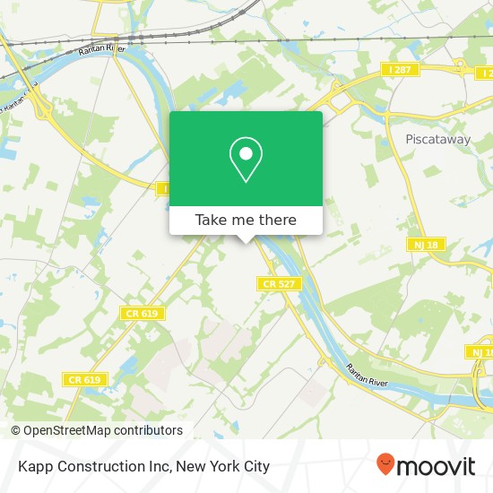 Kapp Construction Inc map