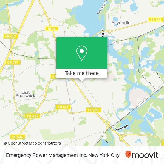 Emergency Power Management Inc map