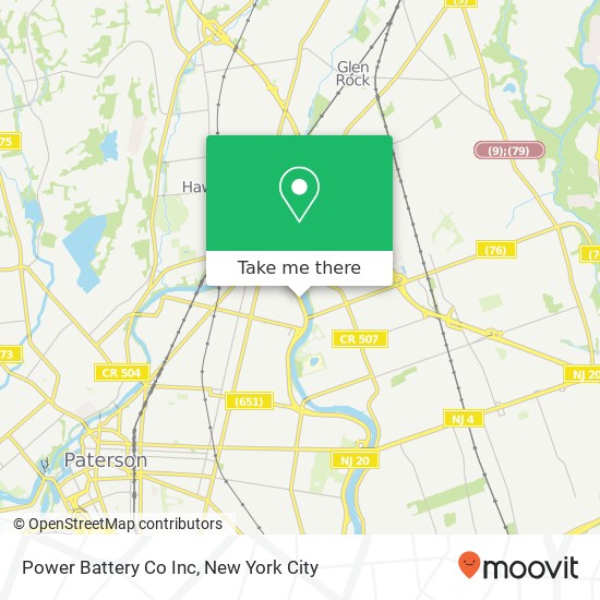 Power Battery Co Inc map