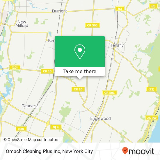 Omach Cleaning Plus Inc map