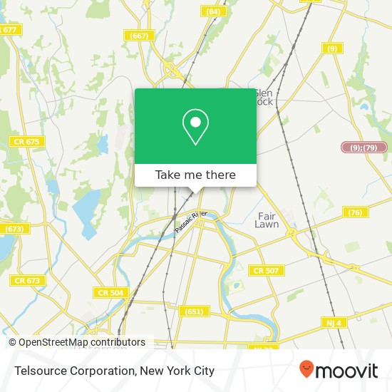 Telsource Corporation map