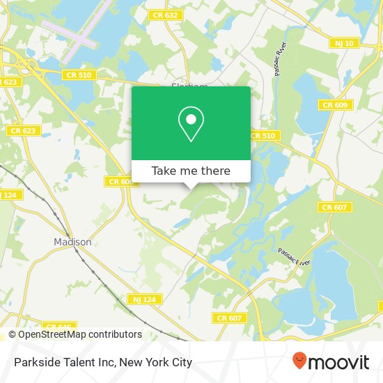 Parkside Talent Inc map