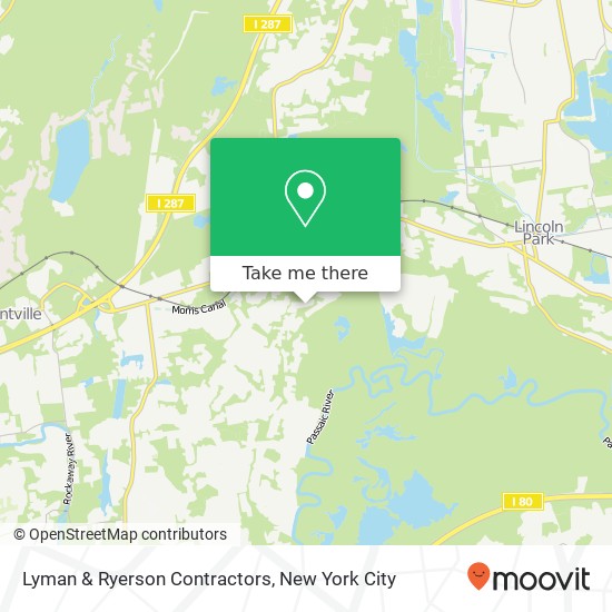 Lyman & Ryerson Contractors map