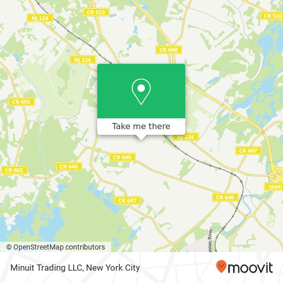 Mapa de Minuit Trading LLC