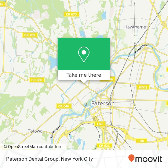Paterson Dental Group map