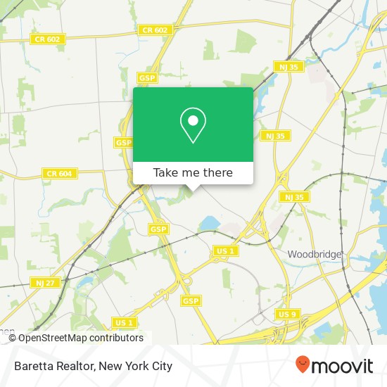 Baretta Realtor map