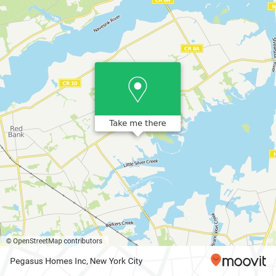 Pegasus Homes Inc map