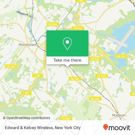Mapa de Edward & Kelcey Wireless