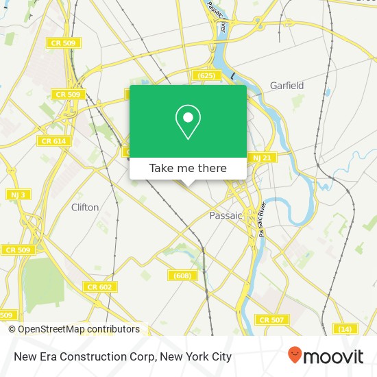 New Era Construction Corp map